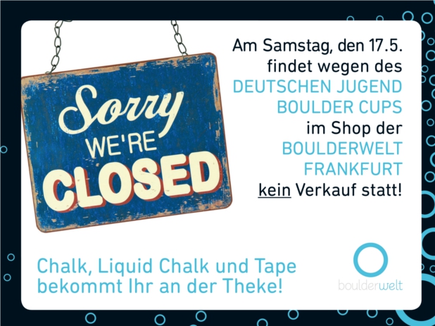 2014_Shop geschlossen morgen
