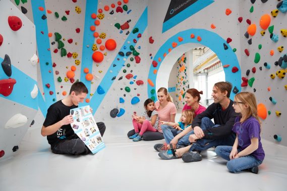 Kinderwelt Kinder Boulderführerschein