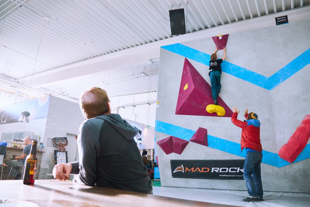 Impression vom Day of the Boulder 2017 in der Boulderwelt Frankfurt