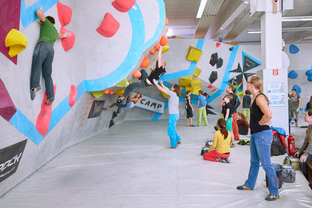 Impression vom Day of the Boulder 2017 in der Boulderwelt Frankfurt