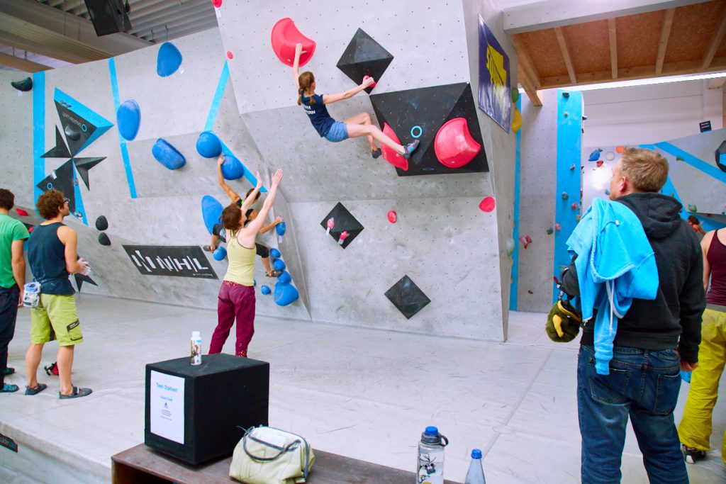 Impression vom Day of the Boulder 2017 in der Boulderwelt Frankfurt