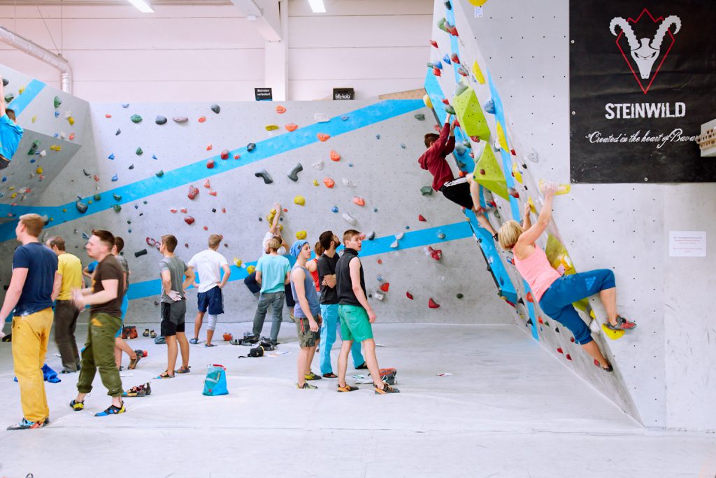 Impression vom Day of the Boulder 2017 in der Boulderwelt Frankfurt