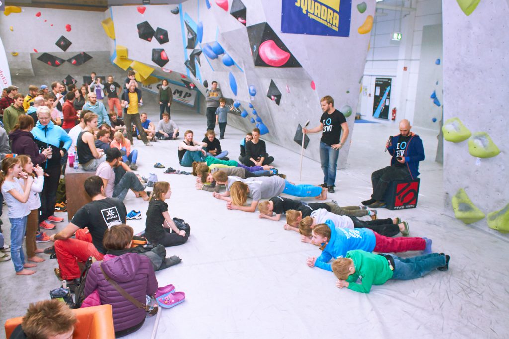 Impression vom Day of the Boulder 2017 in der Boulderwelt Frankfurt