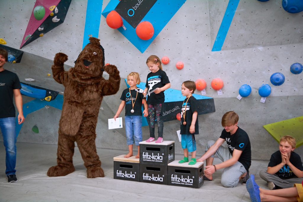 Impressions vom internen Boulderkids Cup in der Boulderwelt Frankfurt 2017