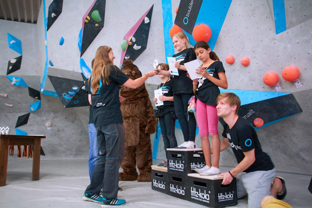 Impressions vom internen Boulderkids Cup in der Boulderwelt Frankfurt 2017