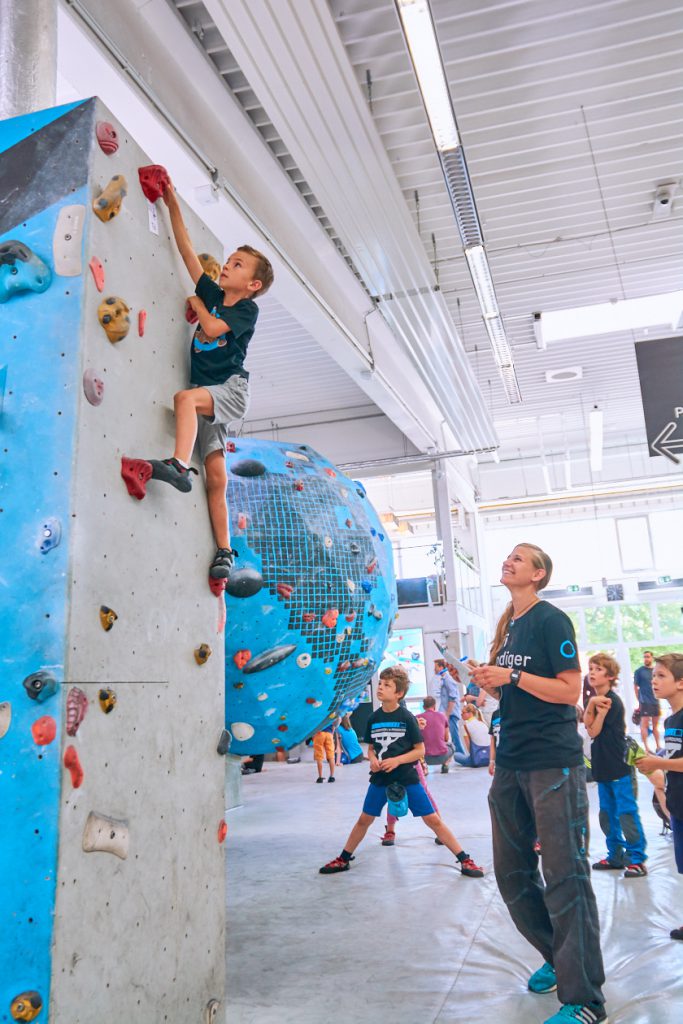 Impressions vom internen Boulderkids Cup in der Boulderwelt Frankfurt 2017