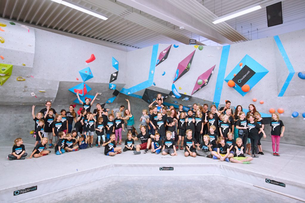 Impressions vom internen Boulderkids Cup in der Boulderwelt Frankfurt 2017