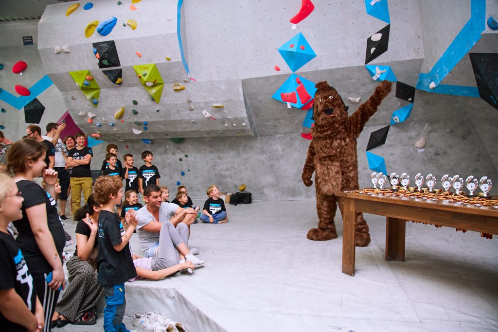 Impressions vom internen Boulderkids Cup in der Boulderwelt Frankfurt 2017