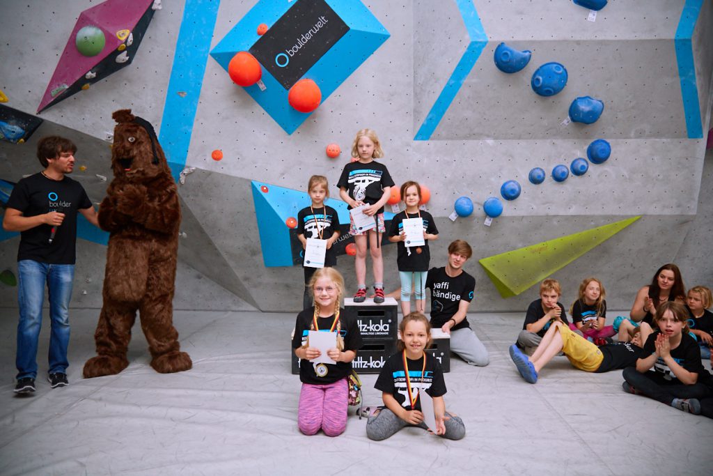 Impressions vom internen Boulderkids Cup in der Boulderwelt Frankfurt 2017