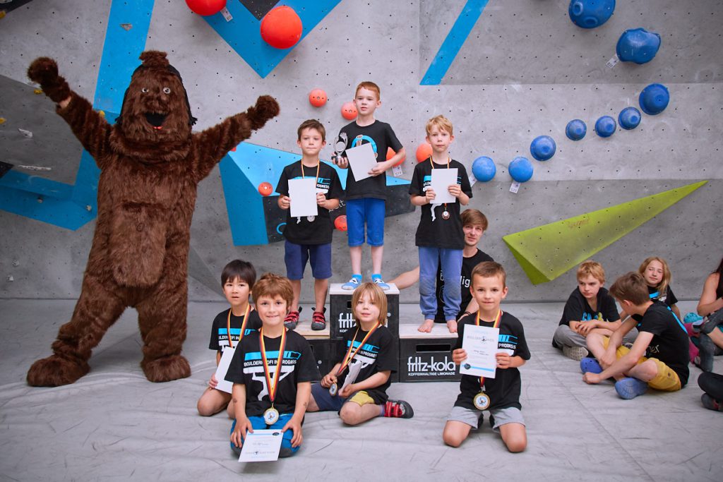 Impressions vom internen Boulderkids Cup in der Boulderwelt Frankfurt 2017