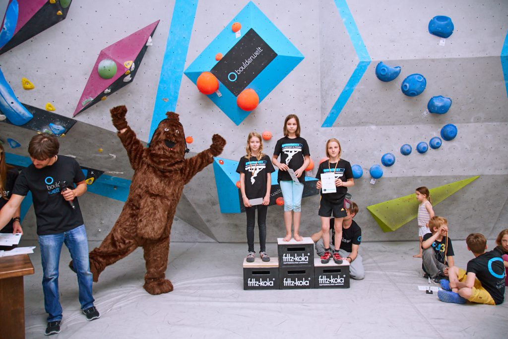 Impressions vom internen Boulderkids Cup in der Boulderwelt Frankfurt 2017