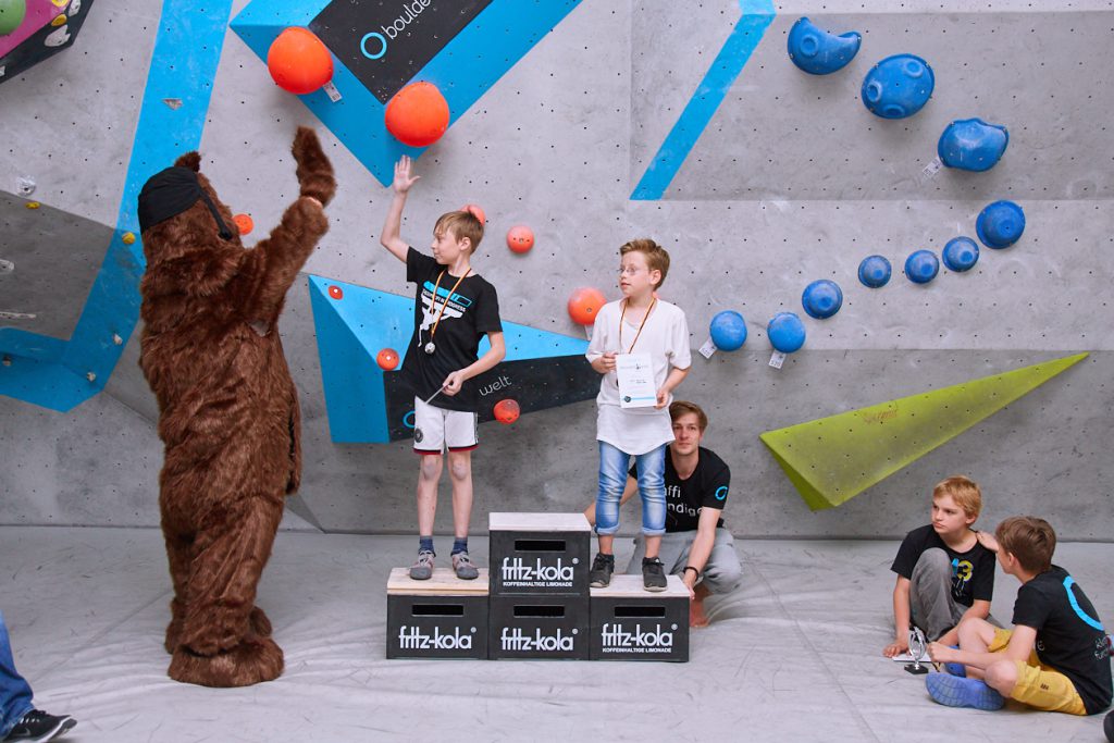 Impressions vom internen Boulderkids Cup in der Boulderwelt Frankfurt 2017