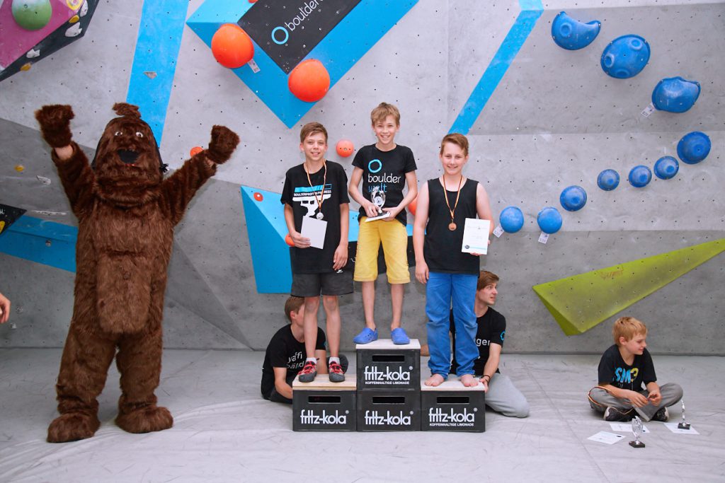 Impressions vom internen Boulderkids Cup in der Boulderwelt Frankfurt 2017