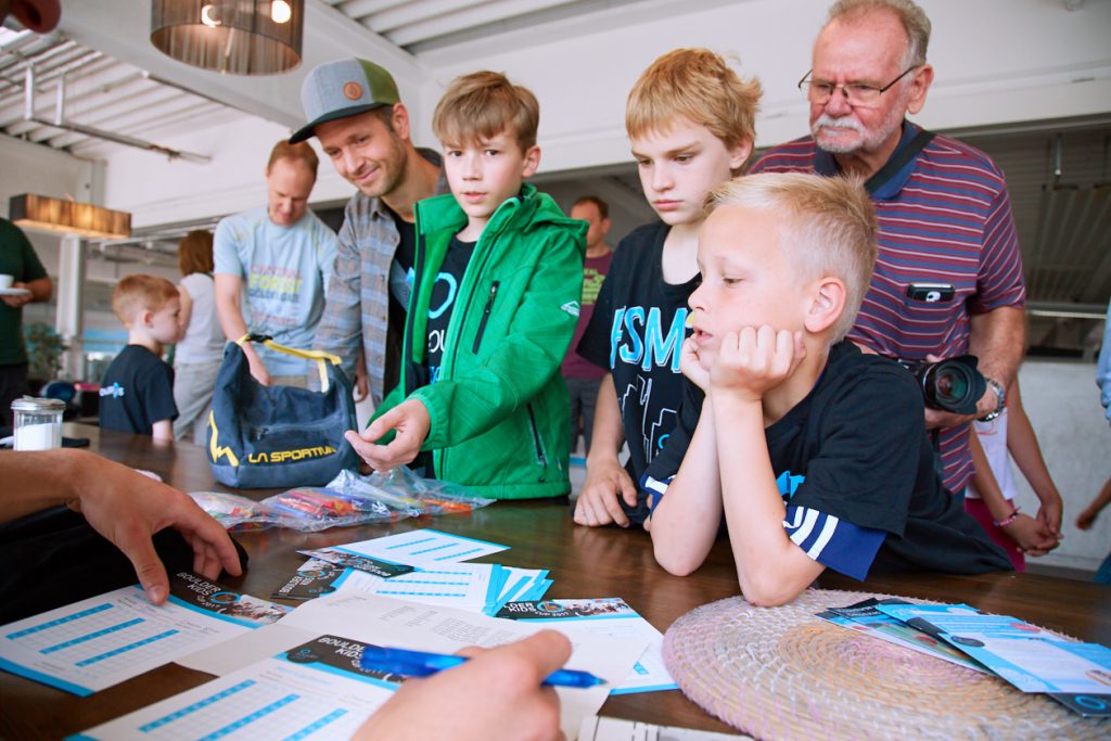 Impressions vom internen Boulderkids Cup in der Boulderwelt Frankfurt 2017