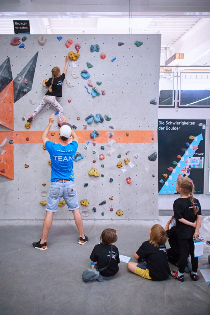 Impressions vom internen Boulderkids Cup in der Boulderwelt Frankfurt 2017