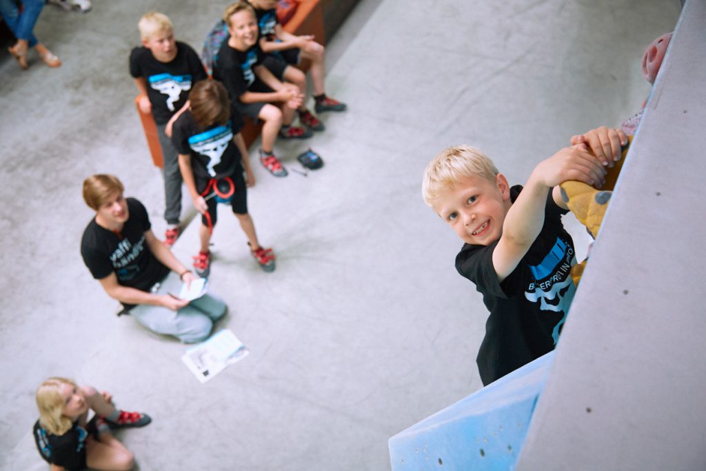 Impressions vom internen Boulderkids Cup in der Boulderwelt Frankfurt 2017