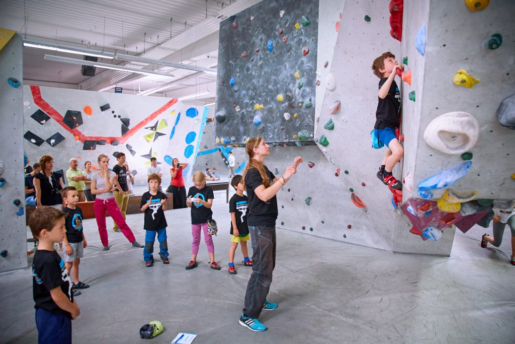 Impressions vom internen Boulderkids Cup in der Boulderwelt Frankfurt 2017