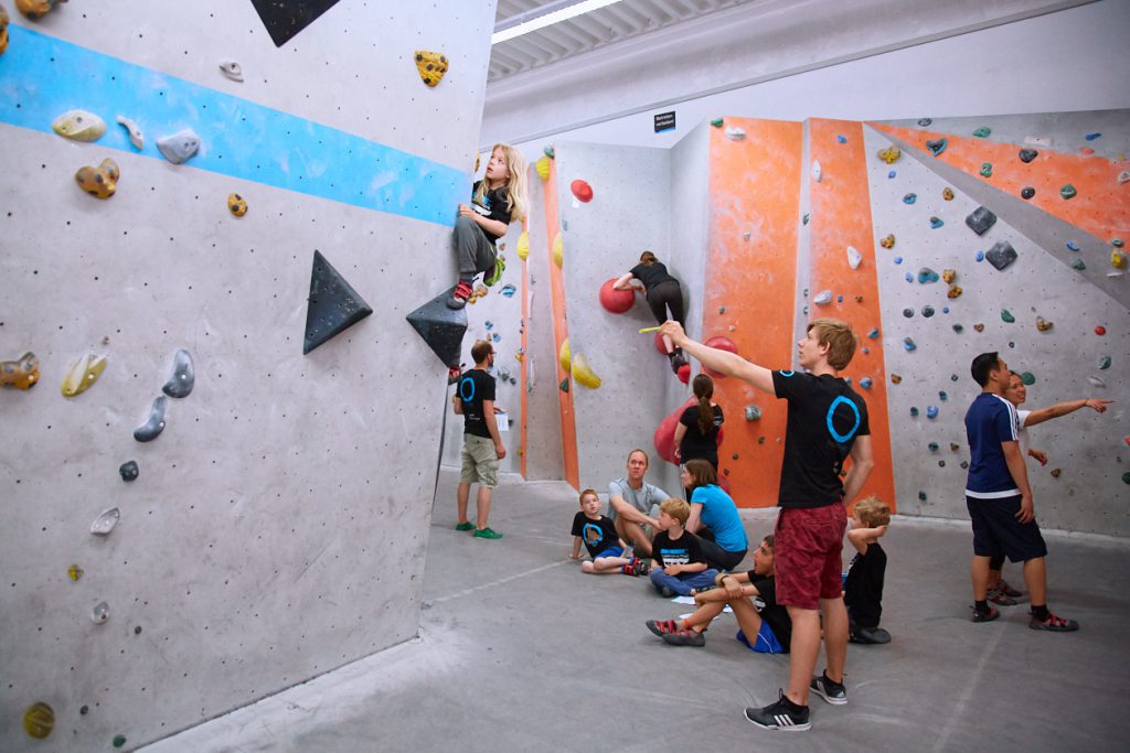 Impressions vom internen Boulderkids Cup in der Boulderwelt Frankfurt 2017