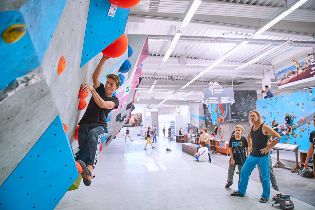 Impressions vom internen Boulderkids Cup in der Boulderwelt Frankfurt 2017