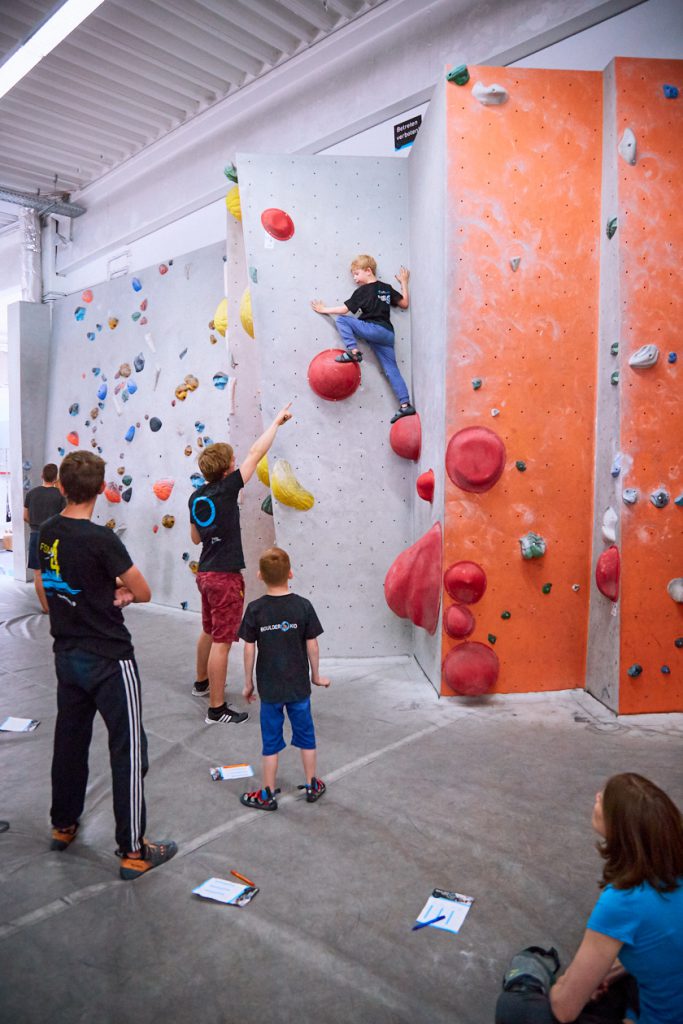 Impressions vom internen Boulderkids Cup in der Boulderwelt Frankfurt 2017