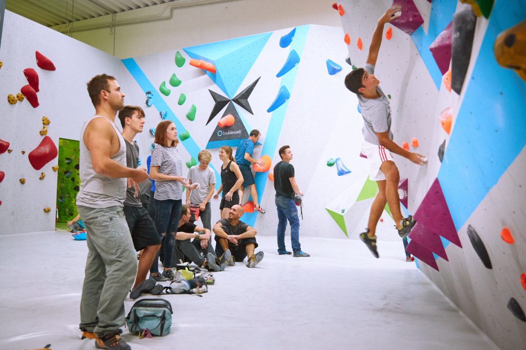 Neuer Ausbau der Boulderwelt Frankfurt - 200 Quadratmeter mehr Boulderfläche im Parcoursbereich