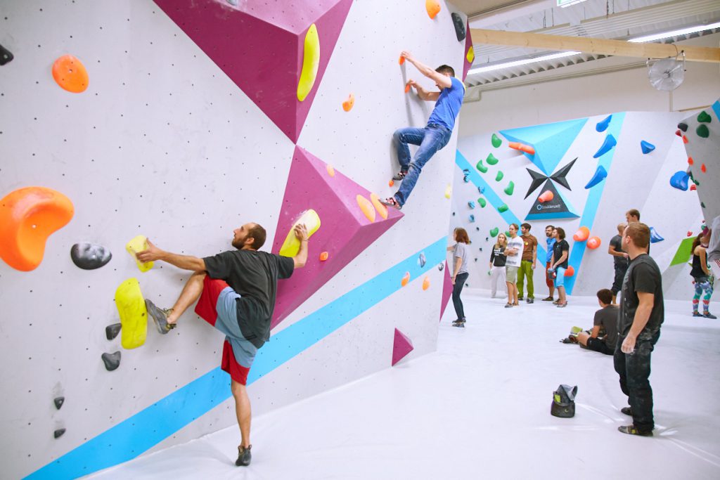 Neuer Ausbau der Boulderwelt Frankfurt - 200 Quadratmeter mehr Boulderfläche im Parcoursbereich