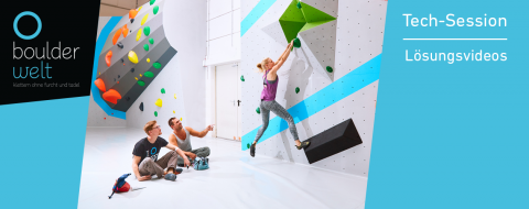 Tech-Session 2017 in der Boulderwelt Frankfurt - hier kommen die Lösungsvideos