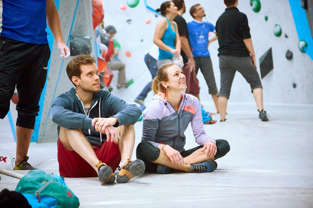 Tech-Session in der Boulderwelt Frankfurt Event für mehr Technik beim Bouldern