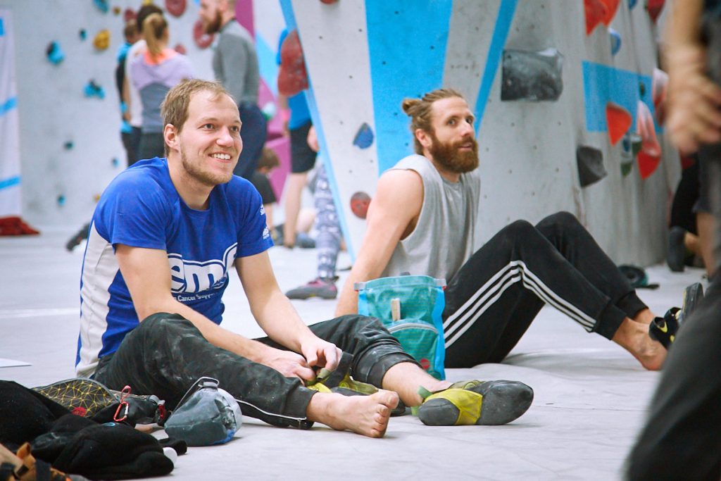 Tech-Session in der Boulderwelt Frankfurt Event für mehr Technik beim Bouldern