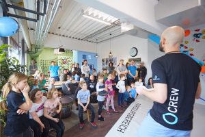 Impressionen von der Eröffnung der neuen Kinderwelt der Boulderwelt Frankfurt am 10.3.2018