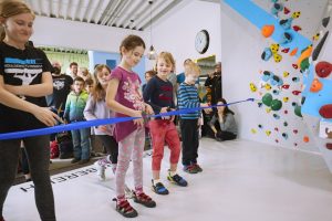 Impressionen von der Eröffnung der neuen Kinderwelt der Boulderwelt Frankfurt am 10.3.2018