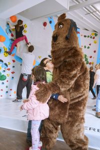 Impressionen von der Eröffnung der neuen Kinderwelt der Boulderwelt Frankfurt am 10.3.2018