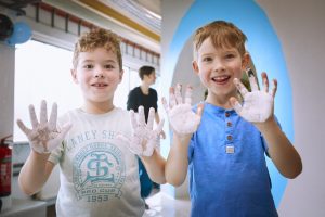 Impressionen von der Eröffnung der neuen Kinderwelt der Boulderwelt Frankfurt am 10.3.2018