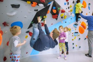 Impressionen von der Eröffnung der neuen Kinderwelt der Boulderwelt Frankfurt am 10.3.2018