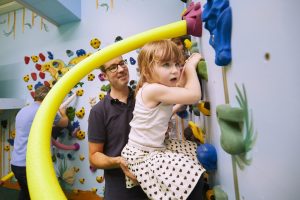 Impressionen von der Eröffnung der neuen Kinderwelt der Boulderwelt Frankfurt am 10.3.2018