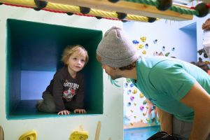 Impressionen von der Eröffnung der neuen Kinderwelt der Boulderwelt Frankfurt am 10.3.2018