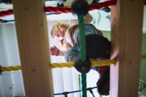 Impressionen von der Eröffnung der neuen Kinderwelt der Boulderwelt Frankfurt am 10.3.2018