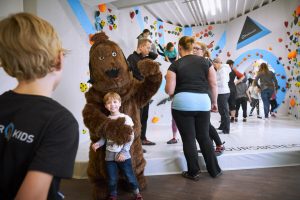 Impressionen von der Eröffnung der neuen Kinderwelt der Boulderwelt Frankfurt am 10.3.2018