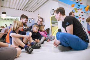 Impressionen von der Eröffnung der neuen Kinderwelt der Boulderwelt Frankfurt am 10.3.2018