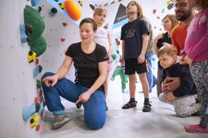 Impressionen von der Eröffnung der neuen Kinderwelt der Boulderwelt Frankfurt am 10.3.2018