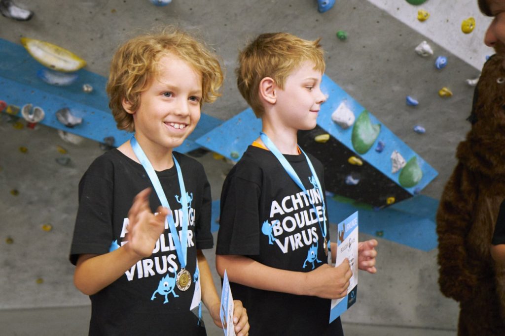 Bei unserem Boulderkids Cup ist das Boulderfieber ausgebrochen.