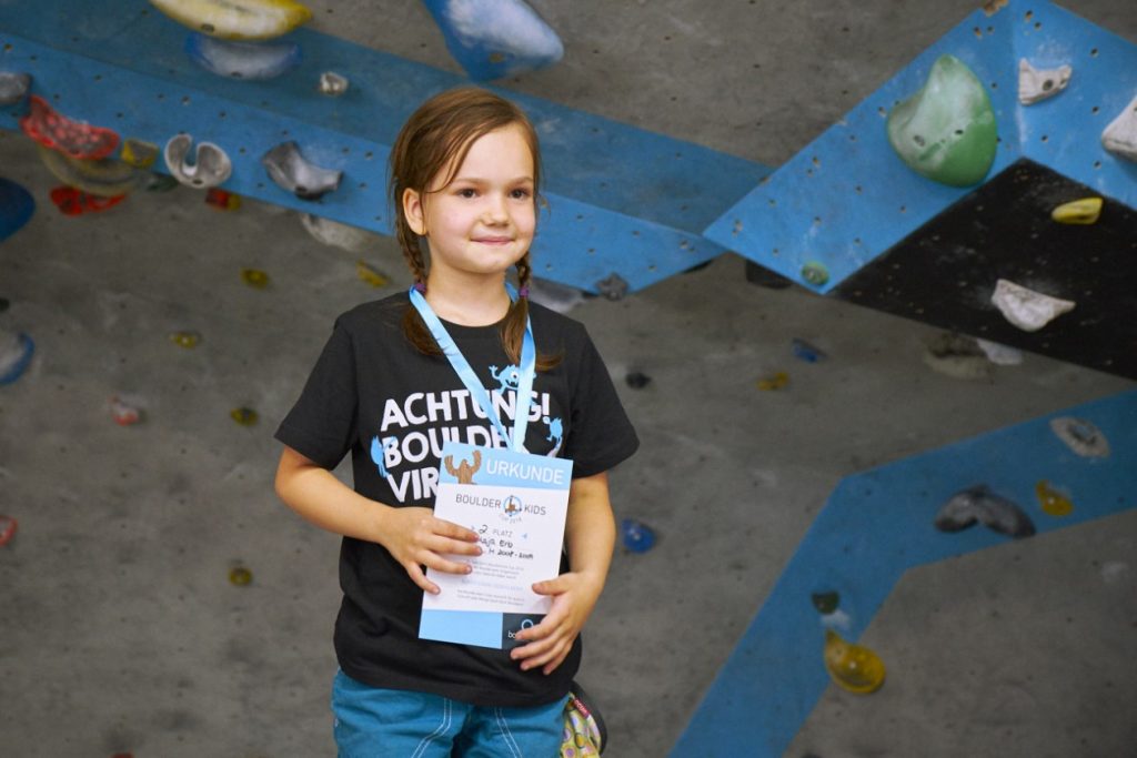 Bei unserem Boulderkids Cup ist das Boulderfieber ausgebrochen.