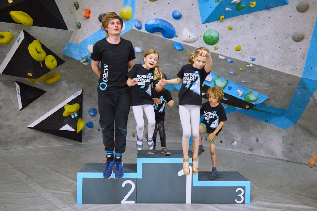 Bei unserem Boulderkids Cup ist das Boulderfieber ausgebrochen.