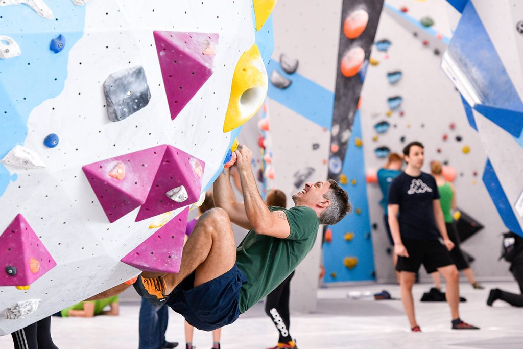 Tag der offenen Tür 2018 - eine super Gelegenheit die Boulderwelt Frankfurt gratis kennenzulernen.