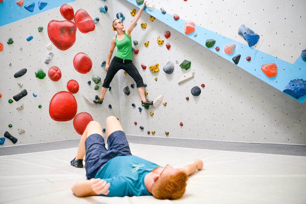 Tag der offenen Tür 2018 - eine super Gelegenheit die Boulderwelt Frankfurt gratis kennenzulernen.