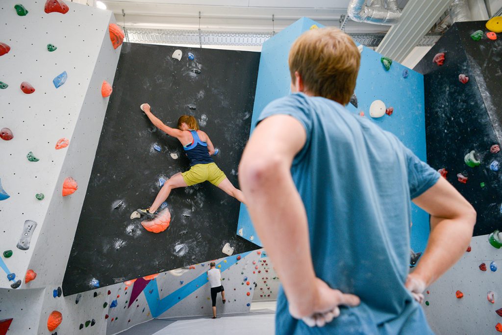 Tag der offenen Tür 2018 - eine super Gelegenheit die Boulderwelt Frankfurt gratis kennenzulernen.