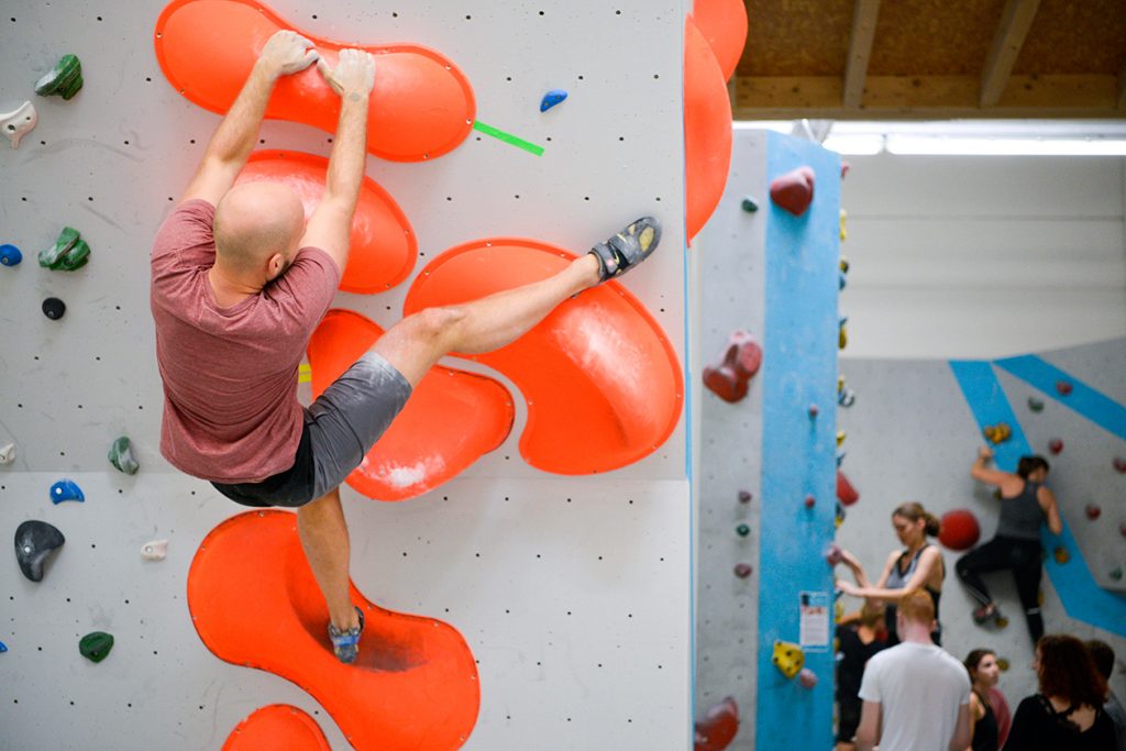 Tag der offenen Tür 2018 - eine super Gelegenheit die Boulderwelt Frankfurt gratis kennenzulernen.