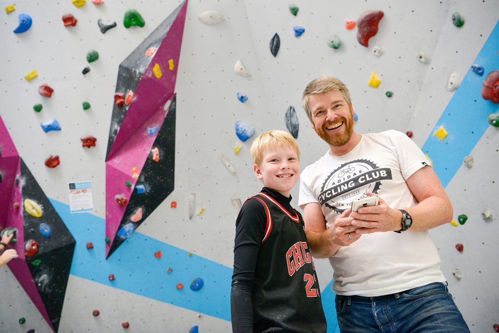 Tag der offenen Tür 2018 - eine super Gelegenheit die Boulderwelt Frankfurt gratis kennenzulernen.