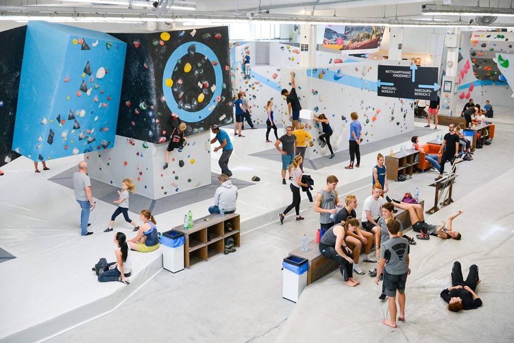 Tag der offenen Tür 2018 - eine super Gelegenheit die Boulderwelt Frankfurt gratis kennenzulernen.