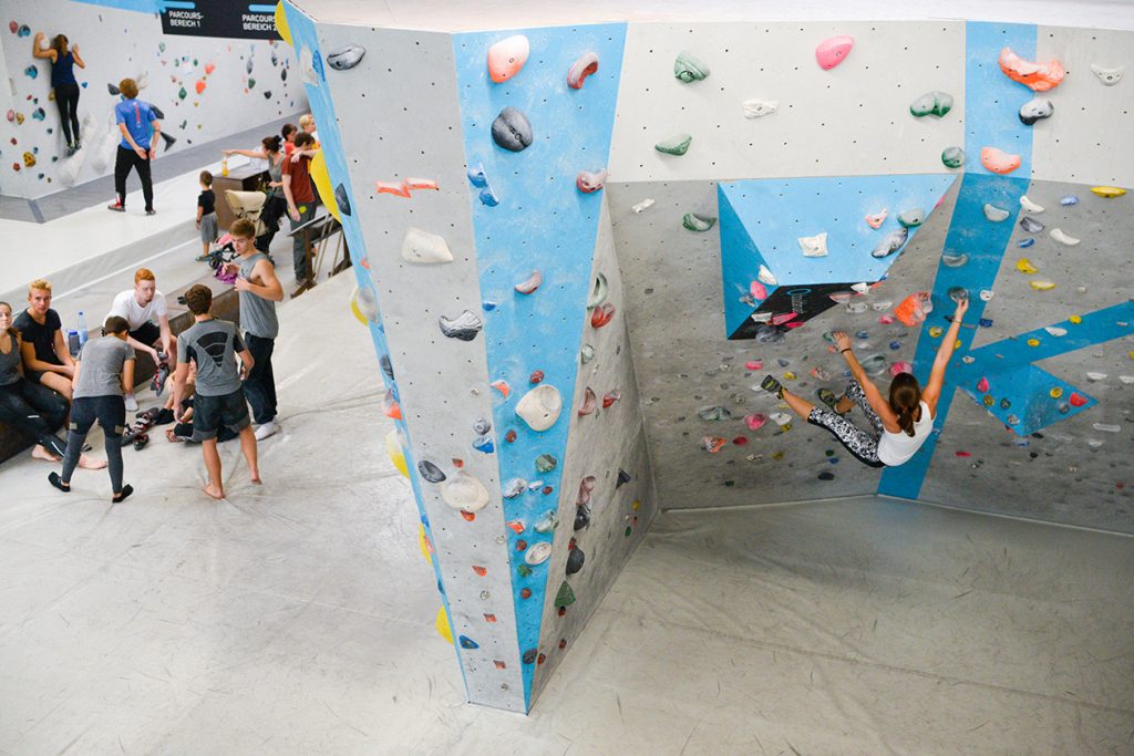 Tag der offenen Tür 2018 - eine super Gelegenheit die Boulderwelt Frankfurt gratis kennenzulernen.